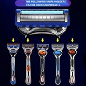 Змінні касети Gillette Fusion 5 Power. лот 4 касети