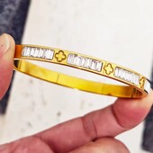 Жорсткий браслет stainless steel нержавіюча сталь 41