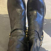 Дорогие фирменные кожаные ботинки 40р 26 см