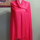 Шарф паланкин,220*80,новый.цвет корал