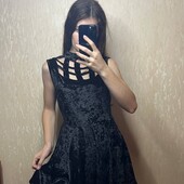 Сукня велюрова