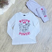 Дитяча трикотажна піжама для дівчинки 122/128 см lupilu щенячий патруль