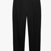 Стильні базові брюки з завищеною талією, S