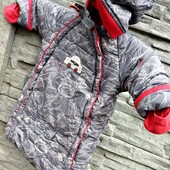 ❤️☀️❤️ Тёплый комбинезон конверт. Идеальное состояние.