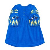 Флісова сукня з вишивкою 80-116 кольори