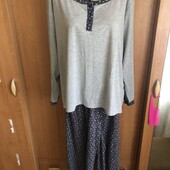 Пижама, комплект, костюм, 100% коттон, 2-3XL, Bm, в ідеалі