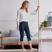 ♕ Якісні бриджі з бенгаліна від Tchibo (Німеччина) розмір наш 44-46(38 євро)