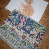 Фірмові наволочки 2 шт одним лотом,заміри 70/86,72/88