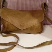 Сумка кросс-боди Esprit (США), натуральная кожа! золотое напыление!