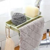 Органайзер/полка с креплением на кран для хранения моющих средств