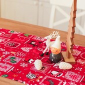 Новорічна скатертина доріжка -ранер 140*47