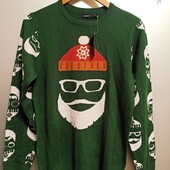 Свитер новогодний,новый.