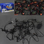 Гирлянда 100 лампочек, цветная, режим переключения цвета, длина 4 метра