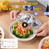 В лоті 10 штук Харчові багаторазові алюмінієві кришки-термостійкі,для різних розмірів та форм посуду