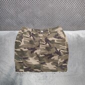 Брендовая юбка в стиле милитари( Jennifer), р.34/36(евро)