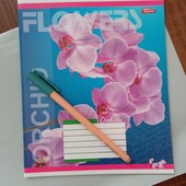 набір:зошит в клітинку (36 арк) + ручка