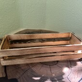 Деревʼяні ящики для декору. Лот 1 шт по ставці можна докупити.