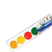 Акварель 6кол "Промінь" в пластиковій коробці