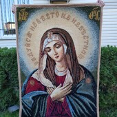 Ковер икона дева мария винтажный настенный ковер, христианский религиозный гобелен