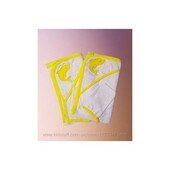 Рушник з куточком махровий для немовлят з рукавичкою