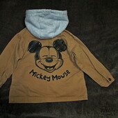 Натуральная куртка/ветровка от Disney, в хорошем состоянии
