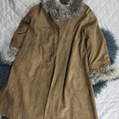 Пальто із замші Jackie D