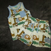 Натуральный костюмчик для мальчика в хорошем состоянии