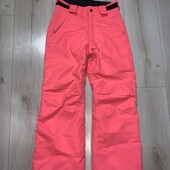 Яскраві лижні штанці на зріст 152см.