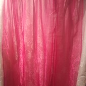 Шикарна з переливом тюль оргазна 2 шт.