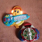 Лрт 2 игрушки:музыкальный алфавит и пианино- животные