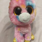 М'яка іграшка різнокольоровий єдиноріг