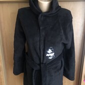 Меховушка, плюшева туника, кофта, худи, халат м'який розмір L, Disney. Mickey. в ідеалі