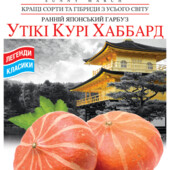 Гарбуз Утікі Курі Хаббард. Ранній, тривале зберігання. Насіння власного збору
