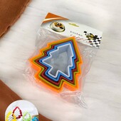 5шт. Набір форм для печива ялинка