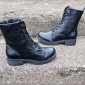 р.39. Маломірять. Черевики Super Crackt еко-шкіра