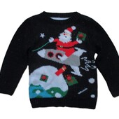Новорічний светр на 2-3рочки зріст 98