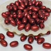 Намистини "барбарис" в українському стилі або з орнаментом 6на10мм, 100шт