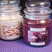 Большая аромо свеча в стеклянной колбе с герметической крышкой 800 грамм