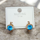 Сережки xuping позолота