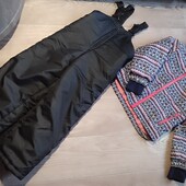 Фірмовий зимовий комбінезон+куртка 3-4роки