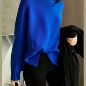 Шикарный, теплый свитер, джемпер, р. м, наш 44-52