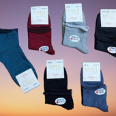 Шкарпетки 6 пар асорті кольорів, підліткові