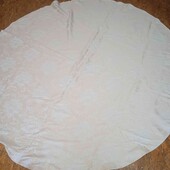 Фірмова святкова скатертина на круглий стіл,заміри 160/160