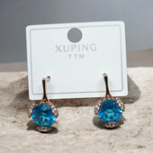 Сережки xuping позолота