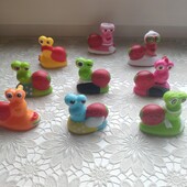 Набір нових равликів BOB ( резинові, м'якенькі)