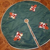 Під ялинку коврик спідниця з вишивкою