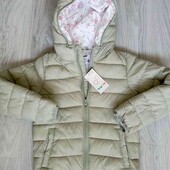 Lupilu брендовая стёганая деми куртка с капюшоном на девочку рост 110/116 см