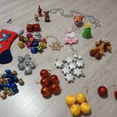 Новорічний лотик!Чобіток,іграшки,фігурки...