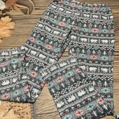 Флисовые пижамные штаны размер М