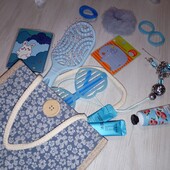 Подарунковий набір для краси синій